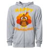 Icon Unisex Lightweight Loopback Terry Full-Zip Hooded Sweatshirt Thumbnail