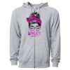 Icon Unisex Lightweight Loopback Terry Full-Zip Hooded Sweatshirt Thumbnail