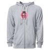 Icon Unisex Lightweight Loopback Terry Full-Zip Hooded Sweatshirt Thumbnail