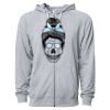 Icon Unisex Lightweight Loopback Terry Full-Zip Hooded Sweatshirt Thumbnail