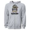 Icon Unisex Lightweight Loopback Terry Full-Zip Hooded Sweatshirt Thumbnail