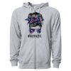 Icon Unisex Lightweight Loopback Terry Full-Zip Hooded Sweatshirt Thumbnail