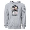 Icon Unisex Lightweight Loopback Terry Full-Zip Hooded Sweatshirt Thumbnail