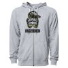 Icon Unisex Lightweight Loopback Terry Full-Zip Hooded Sweatshirt Thumbnail