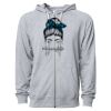 Icon Unisex Lightweight Loopback Terry Full-Zip Hooded Sweatshirt Thumbnail