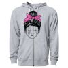 Icon Unisex Lightweight Loopback Terry Full-Zip Hooded Sweatshirt Thumbnail