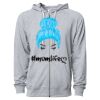 Icon Unisex Lightweight Loopback Terry Full-Zip Hooded Sweatshirt Thumbnail