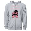 Icon Unisex Lightweight Loopback Terry Full-Zip Hooded Sweatshirt Thumbnail