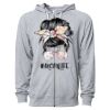 Icon Unisex Lightweight Loopback Terry Full-Zip Hooded Sweatshirt Thumbnail