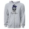 Icon Unisex Lightweight Loopback Terry Full-Zip Hooded Sweatshirt Thumbnail