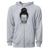 Icon Unisex Lightweight Loopback Terry Full-Zip Hooded Sweatshirt Thumbnail