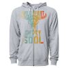 Icon Unisex Lightweight Loopback Terry Full-Zip Hooded Sweatshirt Thumbnail