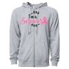 Icon Unisex Lightweight Loopback Terry Full-Zip Hooded Sweatshirt Thumbnail