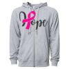 Icon Unisex Lightweight Loopback Terry Full-Zip Hooded Sweatshirt Thumbnail