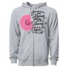 Icon Unisex Lightweight Loopback Terry Full-Zip Hooded Sweatshirt Thumbnail