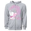 Icon Unisex Lightweight Loopback Terry Full-Zip Hooded Sweatshirt Thumbnail