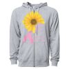 Icon Unisex Lightweight Loopback Terry Full-Zip Hooded Sweatshirt Thumbnail