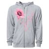 Icon Unisex Lightweight Loopback Terry Full-Zip Hooded Sweatshirt Thumbnail