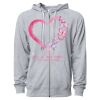 Icon Unisex Lightweight Loopback Terry Full-Zip Hooded Sweatshirt Thumbnail