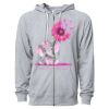 Icon Unisex Lightweight Loopback Terry Full-Zip Hooded Sweatshirt Thumbnail