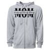 Icon Unisex Lightweight Loopback Terry Full-Zip Hooded Sweatshirt Thumbnail