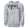 Icon Unisex Lightweight Loopback Terry Full-Zip Hooded Sweatshirt Thumbnail