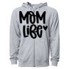 Icon Unisex Lightweight Loopback Terry Full-Zip Hooded Sweatshirt Thumbnail