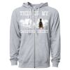 Icon Unisex Lightweight Loopback Terry Full-Zip Hooded Sweatshirt Thumbnail