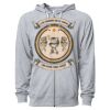 Icon Unisex Lightweight Loopback Terry Full-Zip Hooded Sweatshirt Thumbnail