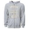 Icon Unisex Lightweight Loopback Terry Full-Zip Hooded Sweatshirt Thumbnail