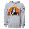 Icon Unisex Lightweight Loopback Terry Full-Zip Hooded Sweatshirt Thumbnail