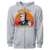 Icon Unisex Lightweight Loopback Terry Full-Zip Hooded Sweatshirt Thumbnail