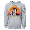 Icon Unisex Lightweight Loopback Terry Full-Zip Hooded Sweatshirt Thumbnail