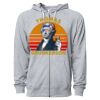 Icon Unisex Lightweight Loopback Terry Full-Zip Hooded Sweatshirt Thumbnail