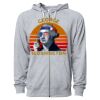 Icon Unisex Lightweight Loopback Terry Full-Zip Hooded Sweatshirt Thumbnail