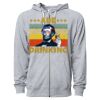 Icon Unisex Lightweight Loopback Terry Full-Zip Hooded Sweatshirt Thumbnail