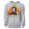 Icon Unisex Lightweight Loopback Terry Full-Zip Hooded Sweatshirt Thumbnail