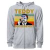 Icon Unisex Lightweight Loopback Terry Full-Zip Hooded Sweatshirt Thumbnail