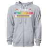 Icon Unisex Lightweight Loopback Terry Full-Zip Hooded Sweatshirt Thumbnail