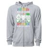 Icon Unisex Lightweight Loopback Terry Full-Zip Hooded Sweatshirt Thumbnail