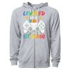 Icon Unisex Lightweight Loopback Terry Full-Zip Hooded Sweatshirt Thumbnail