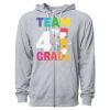 Icon Unisex Lightweight Loopback Terry Full-Zip Hooded Sweatshirt Thumbnail