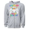 Icon Unisex Lightweight Loopback Terry Full-Zip Hooded Sweatshirt Thumbnail