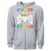 Icon Unisex Lightweight Loopback Terry Full-Zip Hooded Sweatshirt Thumbnail