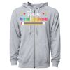 Icon Unisex Lightweight Loopback Terry Full-Zip Hooded Sweatshirt Thumbnail