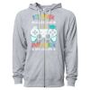 Icon Unisex Lightweight Loopback Terry Full-Zip Hooded Sweatshirt Thumbnail