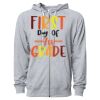 Icon Unisex Lightweight Loopback Terry Full-Zip Hooded Sweatshirt Thumbnail