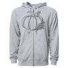 Icon Unisex Lightweight Loopback Terry Full-Zip Hooded Sweatshirt Thumbnail