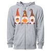 Icon Unisex Lightweight Loopback Terry Full-Zip Hooded Sweatshirt Thumbnail