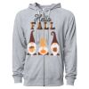 Icon Unisex Lightweight Loopback Terry Full-Zip Hooded Sweatshirt Thumbnail